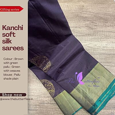 Pure Kanchivaram Soft Silk Saree SJSSSIL21295