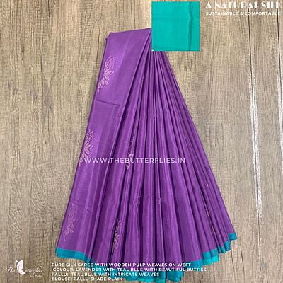 PURE NATURAL SILK SAREE MCNSSIL22073