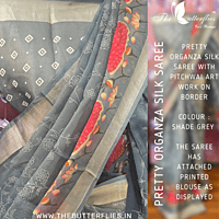 ORGANZA SILK SAREE DCMSORZ21924