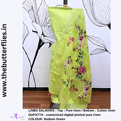 PURE LINEN SALWAR  YBRCLCS23578