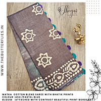 MATKA COTTON BLEND SAREE YBRSTES23174 MATKA COTTON BLEND SAREE YBRSTES23174