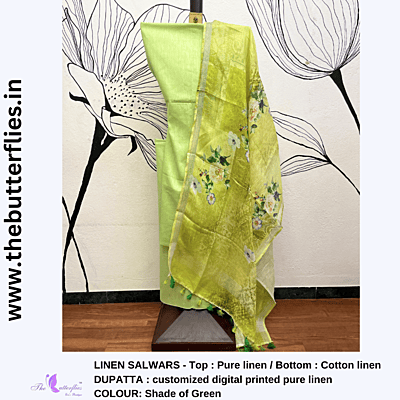 PURE LINEN SALWAR  YBRCLCS23577