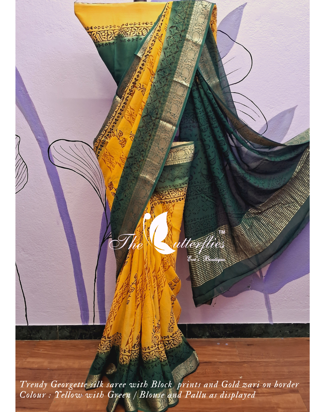 GEORGETTE SILK SAREE ORDSGRS24157