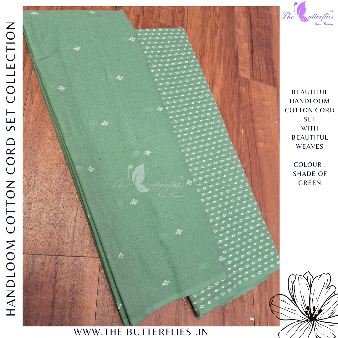 HANDLOOM COTTON CORD SET MAHCHAC24185