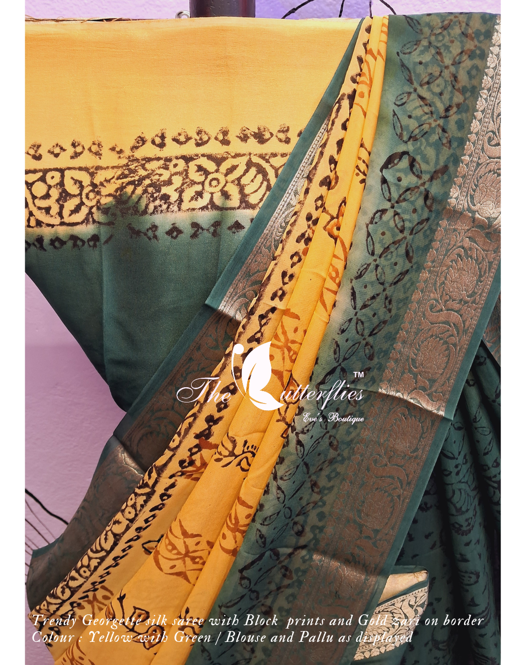 GEORGETTE SILK SAREE ORDSGRS24157