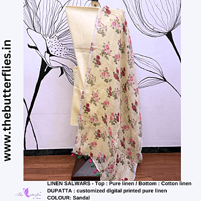 PURE LINEN SALWAR  YBRCLCS23570