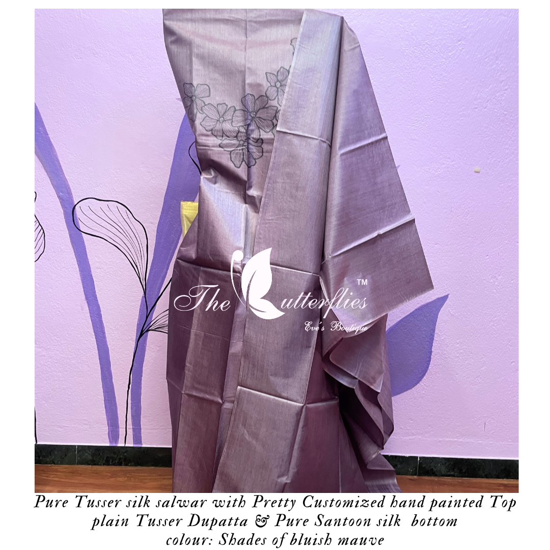 PURE TUSSER SILK SALWAR ANCCTRS24216