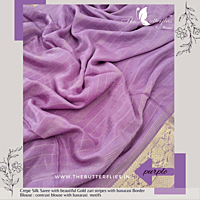 CREPE SILK SAREE PSSSCRE23105 CREPE SILK SAREE PSSSCRE23105