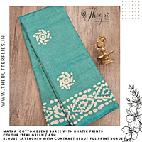 MATKA COTTON BLEND SAREE YBRSTES23180 MATKA COTTON BLEND SAREE YBRSTES23180