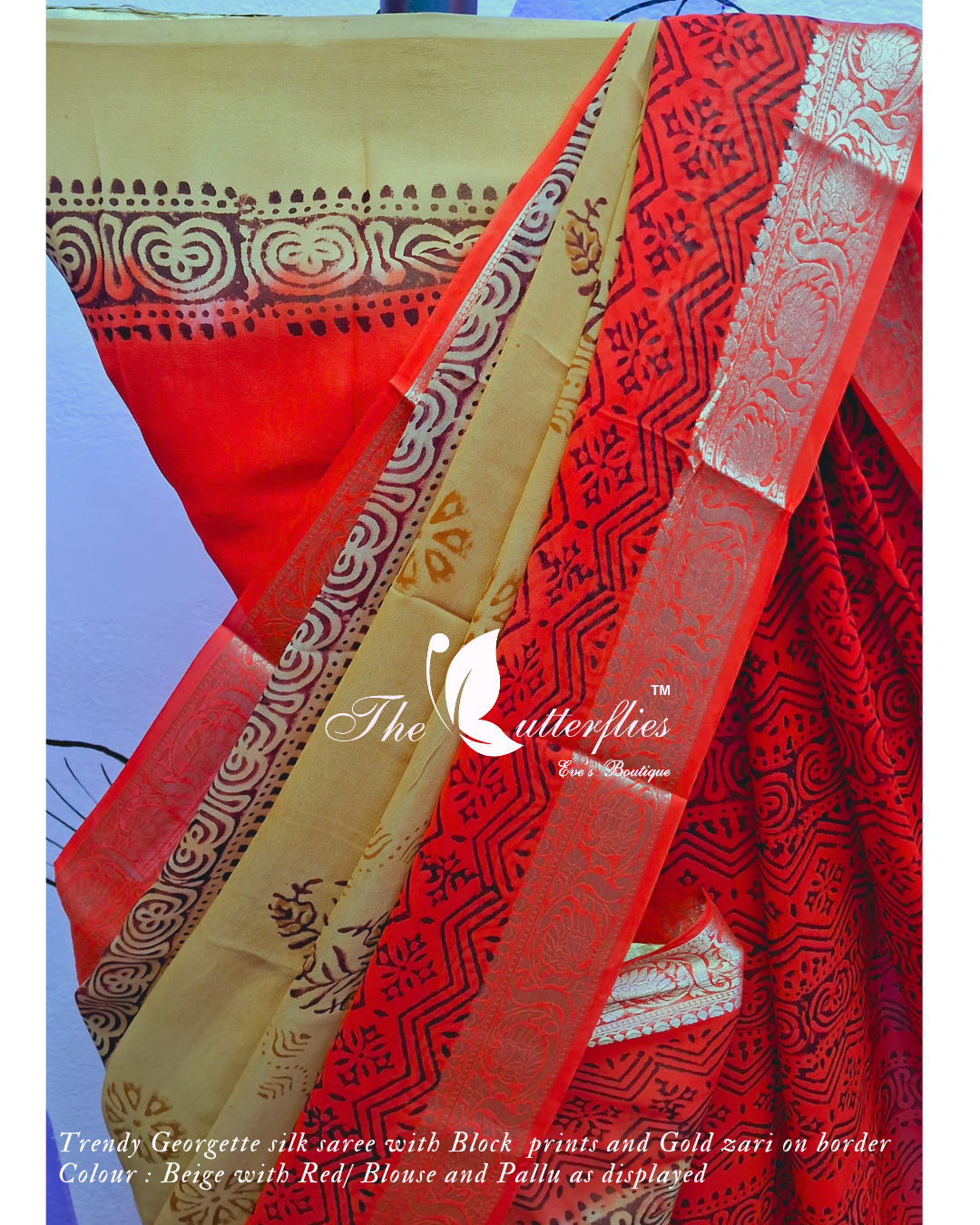 GEORGETTE SILK SAREE ORDSGRS24160