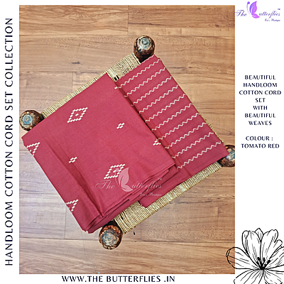 HANDLOOM COTTON CORD SET MAHCCOT23954