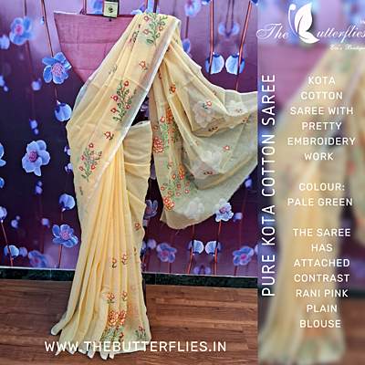 PURE KOTA COTTON SAREE KDRSKOT22688