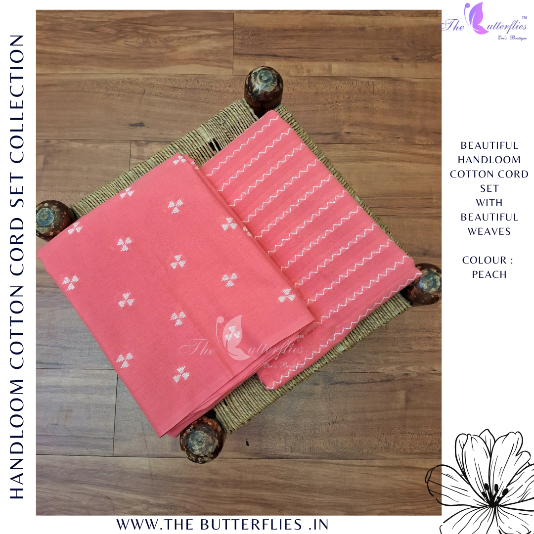 HANDLOOM COTTON CORD SET MAHCCOT23958