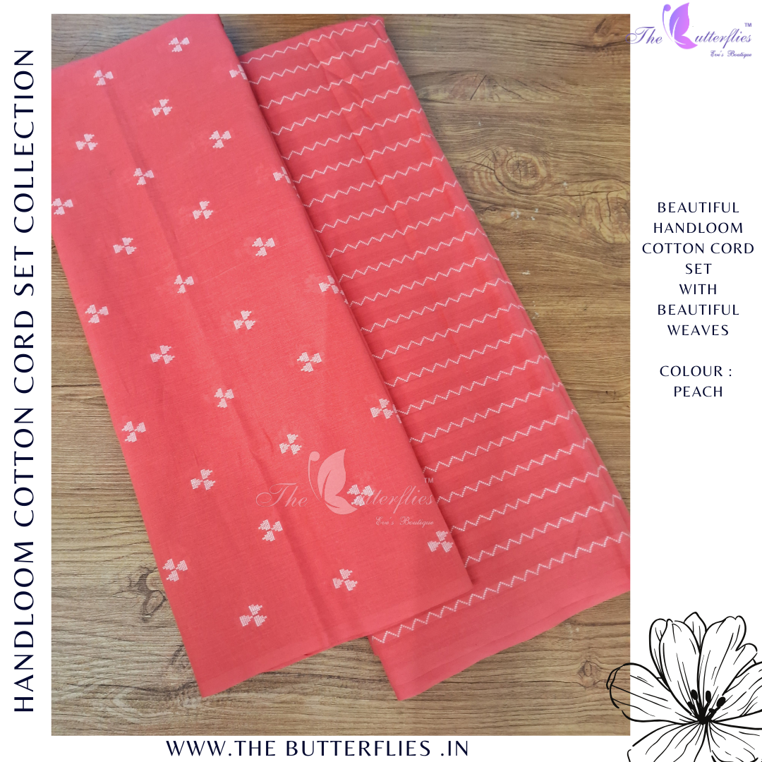 HANDLOOM COTTON CORD SET MAHCCOT23958 HANDLOOM COTTON CORD SET MAHCCOT23958