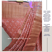 SEMI CREPE SILK SAREE RJASCRE23467 SEMI CREPE SILK SAREE RJASCRE23467