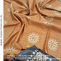 MATKA COTTON BLEND SAREE YBRSTES23179 MATKA COTTON BLEND SAREE YBRSTES23179