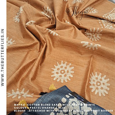 MATKA COTTON BLEND SAREE YBRSTES23179