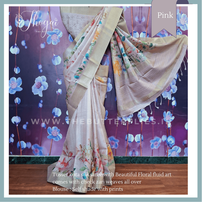 TUSSER KOTA SILK SAREE PSSSTUS23125 TUSSER KOTA SILK SAREE PSSSTUS23125