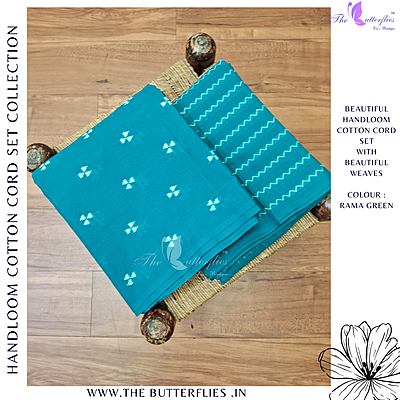 HANDLOOM COTTON CORD SET MAHCCOT23956
