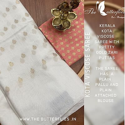 KOTA VISCOSE SAREE  ISHSKOT22355