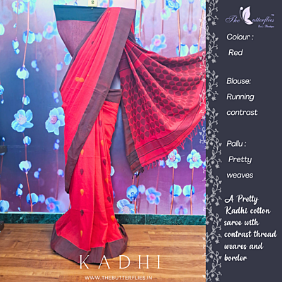 KADHI COTTON SAREE  GSSSKHS22959