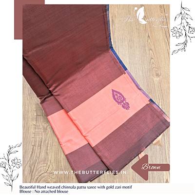 CHINNALAPATTU HAND WEAVED SAREE  MDTSSIL23337