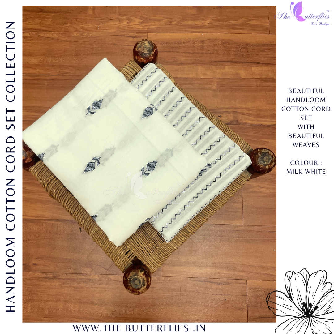 HANDLOOM COTTON CORD SET MAHCHAC24186 HANDLOOM COTTON CORD SET MAHCHAC24186