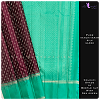 PURE KANCHIVARAM SILK SAREE SJSSKAN19950
