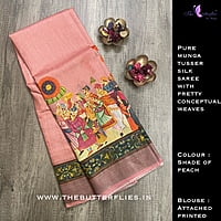 MUNGA TUSSER SILK SAREE YBRSTUS21113