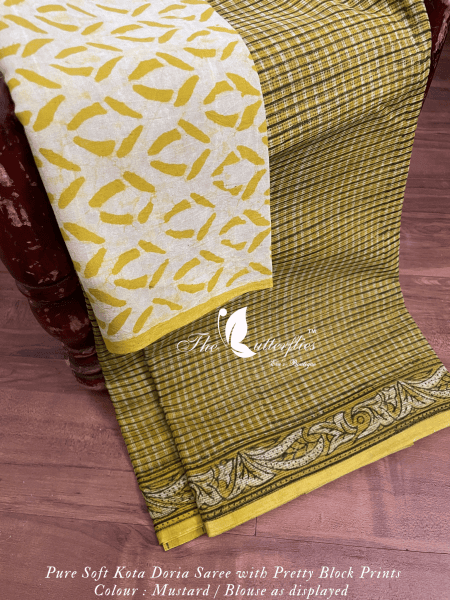PURE SOFT KOTA DORIA SAREE SHPSKOT24133